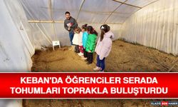 Keban'da Öğrenciler Serada Tohumları Toprakla Buluşturdu