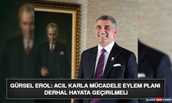 Gürsel Erol: Acil Karla Mücadele Eylem Planı Derhal Hayata Geçirilmeli