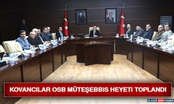 Kovancılar OSB Müteşebbis Heyeti Toplandı
