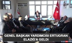 Genel Başkan Yardımcısı Ertugran Elazığ’a Geldi