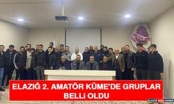 Elazığ 2. Amatör Küme'de Gruplar Belli Oldu