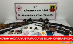 Kütahya'da Uyuşturucu Ve Silah Operasyonu