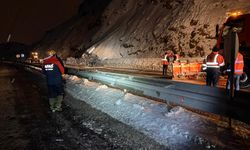 Van-Bitlis kara yolu çığ düşmesi sonucu ulaşıma kapandı