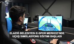 Elazığ Belediyesi E-Spor Merkezi’nde Uçuş Simülasyonu Eğitimi Başladı