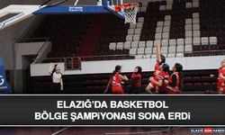Elazığ’da Basketbol Bölge Şampiyonası Sona Erdi