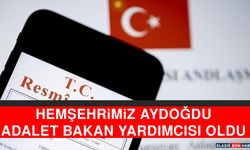Elazığlı Hemşehrimiz Aydoğdu, Adalet Bakan Yardımcısı Oldu