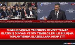 Cevdet Yılmaz Elazığlı İş İnsanlı ve STK Temsilcileriyle Bir Araya Geldi