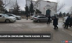 Elazığ’da Zincirleme Trafik Kazası: 1 Yaralı
