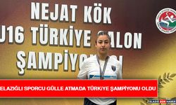 Elazığlı Sporcu Gülle Atmada Türkiye Şampiyonu Oldu