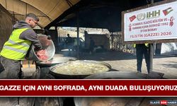 Gazze İçin Aynı Sofrada, Aynı Duada Buluşuyoruz