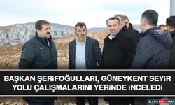 Başkan Şerifoğulları, Güneykent Seyir Yolu Çalışmalarını Yerinde İnceledi