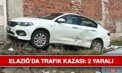 Elazığ’da Trafik Kazası: 2 Yaralı