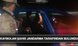 Kaybolan Şahıs Jandarma Tarafından Bulundu