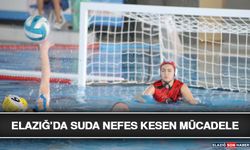 Elazığ’da Suda Nefes Kesen Mücadele