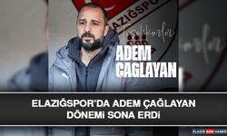 Elazığspor’da Adem Çağlayan Dönemi Sona Erdi
