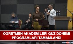 Öğretmen Akademileri Güz Dönemi Programları Tamamlandı