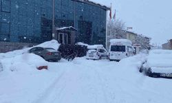 Karlıova'da kar kalınlığı 30 santime ulaştı