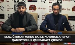 Elazığ İdmanyurdu SK ile Kovancılarspor Şampiyonluk İçin Sahaya Çıkıyor