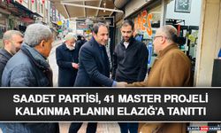 Saadet Partisi, 41 Master Projeli Kalkınma Planını Elazığ’a Tanıttı