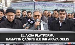 El Aksa Platformu Hamas’ın Çağrısı İle Bir Araya Geldi