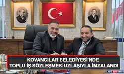 Kovancılar Belediyesi’nde Toplu İş Sözleşmesi Uzlaşıyla İmzalandı