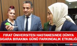 Fırat Üniversitesi Hastanesinde Dünya Sigara Bırakma Günü Farkındalık Etkinliği