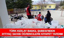 Türk Kızılay Baskil Şubesi'nden İhtiyaç Sahibi Öğrencilere Kıyafet Yardımı