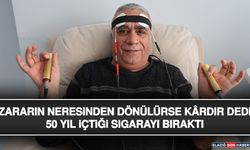 Zararın Neresinden Dönülürse Kârdır Dedi, 50 Yıl İçtiği Sigarayı Bıraktı