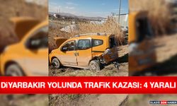 Diyarbakır Yolunda Trafik Kazası: 4 Yaralı