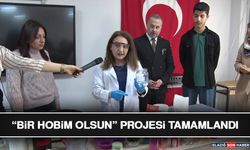 “Bir Hobim Olsun” Projesi Tamamlandı