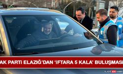 AK Parti Elazığ’dan ‘İftara 5 Kala’ Buluşması