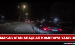 Makas Atan Araçlar Kameraya Yansıdı