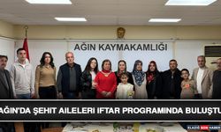 Ağın'da Şehit Aileleri İftar Programında Buluştu