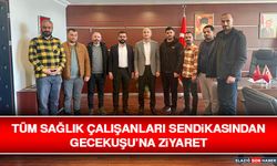 Tüm Sağlık Çalışanları Sendikasından Gecekuşu’na Ziyaret