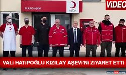 Vali Hatipoğlu Kızılay Aşevi’ni Ziyaret Etti