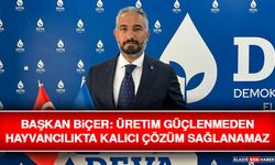 Başkan Biçer: Üretim Güçlenmeden Hayvancılıkta Kalıcı Çözüm Sağlanamaz