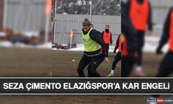 Seza Çimento Elazığspor’a Kar Engeli