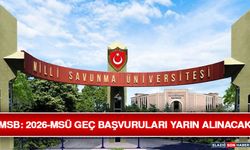 MSB: 2026-MSÜ Geç Başvuruları Yarın Alınacak