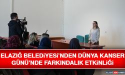 Elazığ Belediyesi’nden Dünya Kanser Günü’nde Farkındalık Etkinliği