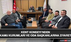 Kent Konseyi’nden Kamu Kurumları ve Oda Başkanlarına Ziyaret