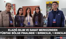 Elazığ Bilim ve Sanat Merkezinden TÜBİTAK Bölge Finalinde 1 Birincilik, 1 İkincilik