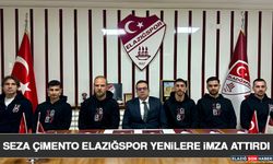 Seza Çimento Elazığspor Yenilere İmza Attırdı