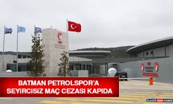 Batman Petrolspor’a Seyircisiz Maç Cezası Kapıda
