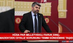 HÜDA PAR Milletvekili Faruk Dinç, Maden’deki Diyaliz Sorununu TBMM Gündemine Taşıdı
