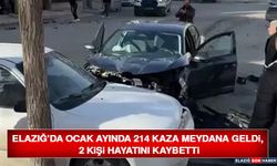 Elazığ’da Ocak Ayında 214 Kaza Meydana Geldi, 2 Kişi Hayatını Kaybetti