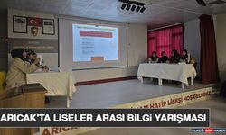 Arıcak'ta Liseler Arası Bilgi Yarışması