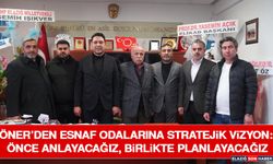 Öner’den Esnaf Odalarına Stratejik Vizyon: Önce Anlayacağız, Birlikte Planlayacağız