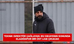 Teknik Direktör Çağlayan: Bu Hikayenin Sonunda Elazığspor Bir Üst Lige Çıkacak