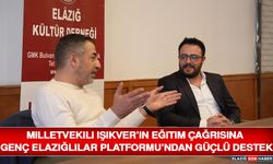 Milletvekili Işıkver’in Eğitim Çağrısına Genç Elazığlılar Platformu’ndan Güçlü Destek