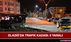 Elazığ’da Trafik Kazası: 5 Yaralı